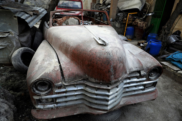 classic car collection Aleppo Syria
