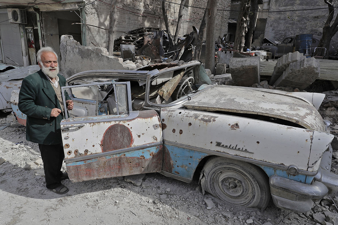 classic car collection Aleppo Syria