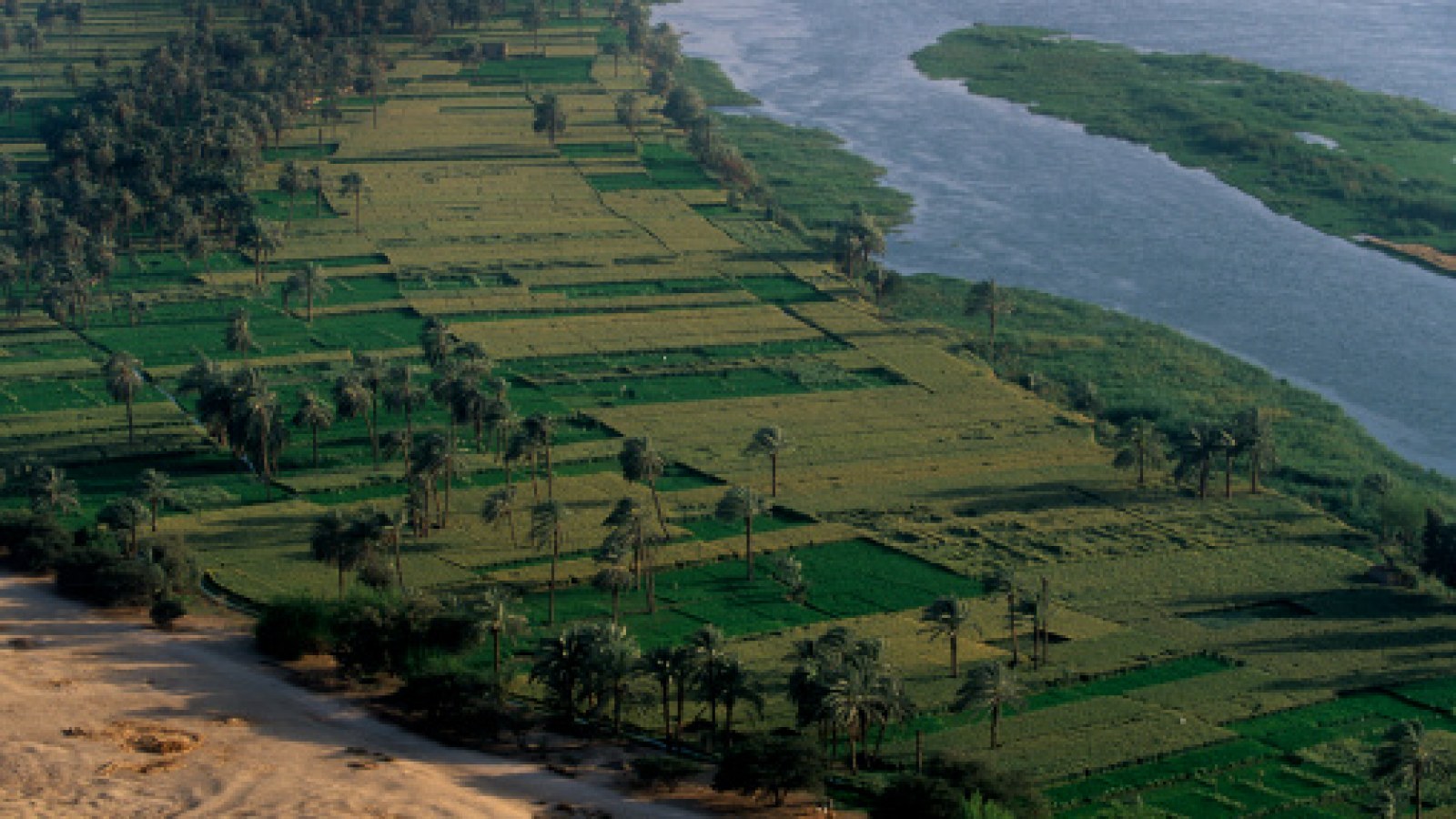 Nile River Delta Landscape Historians Have Often Cited North Africa As
