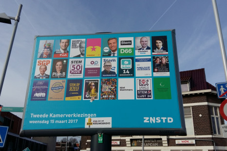 Dutch election billboard