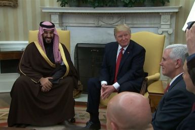 President Trump Meets With Saudi Arabian Deputy Crown Prince