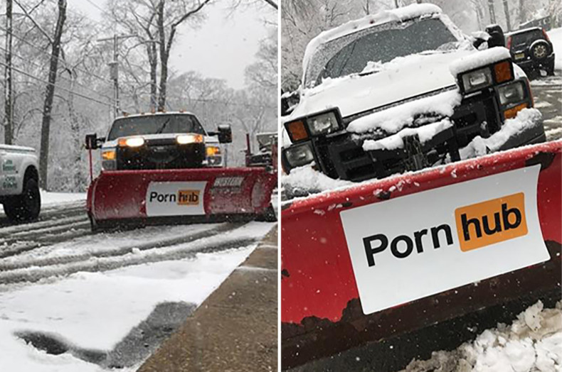 pornhub snowplow Boston 2017