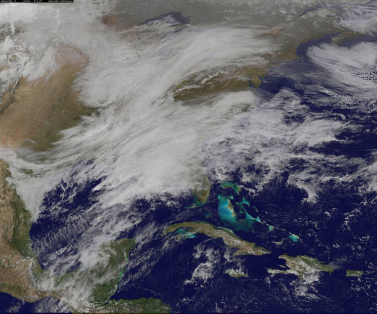 Nasa satellites capture winter storm Stella