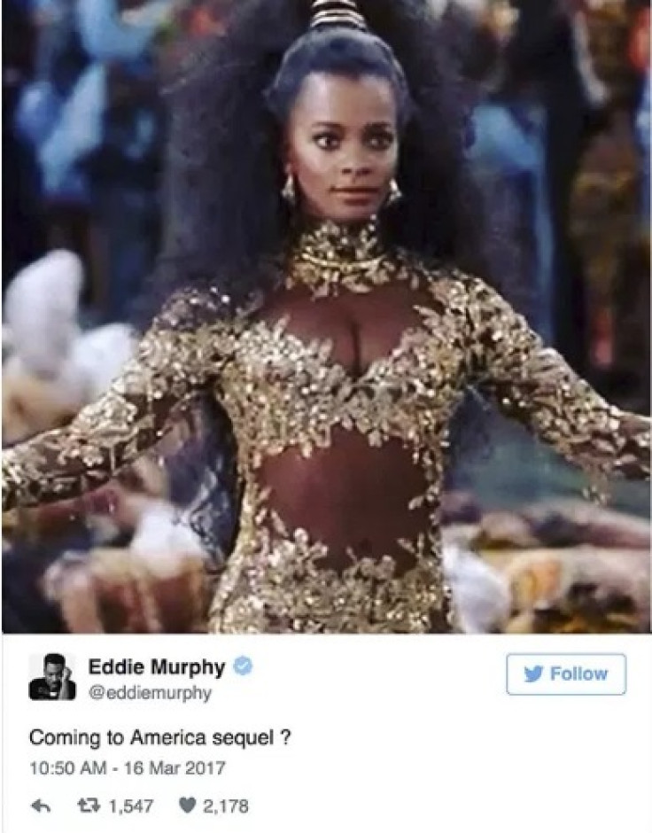 Eddie Murphy tweet