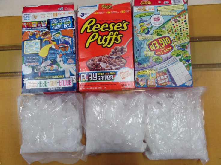 Crystal meth smuggling