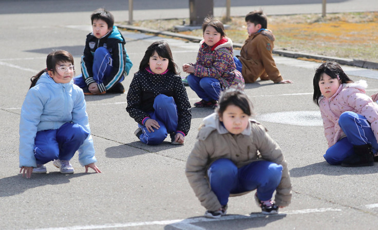 Missile launch drill, Japan