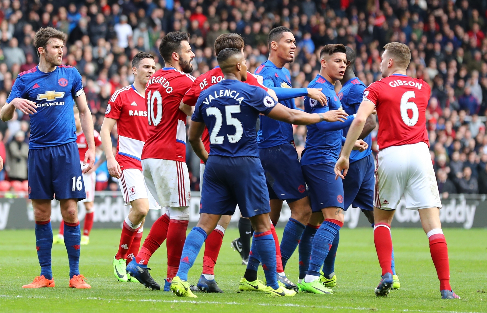 Middlesbrough 1-3 Manchester United: Premier League As It Happened