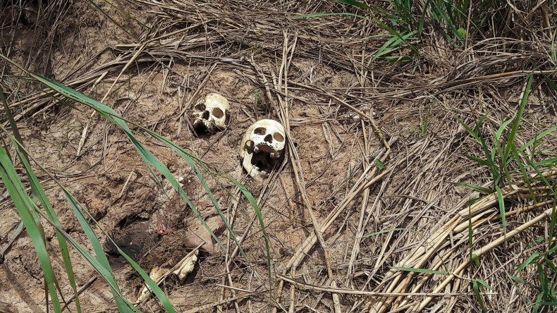 Mass grave in Kasai Central