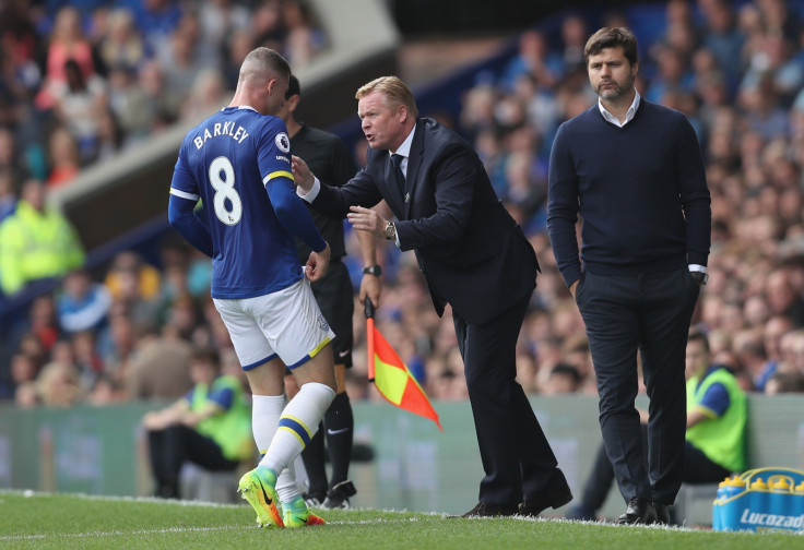 Ronald Koeman and Ross Barkley