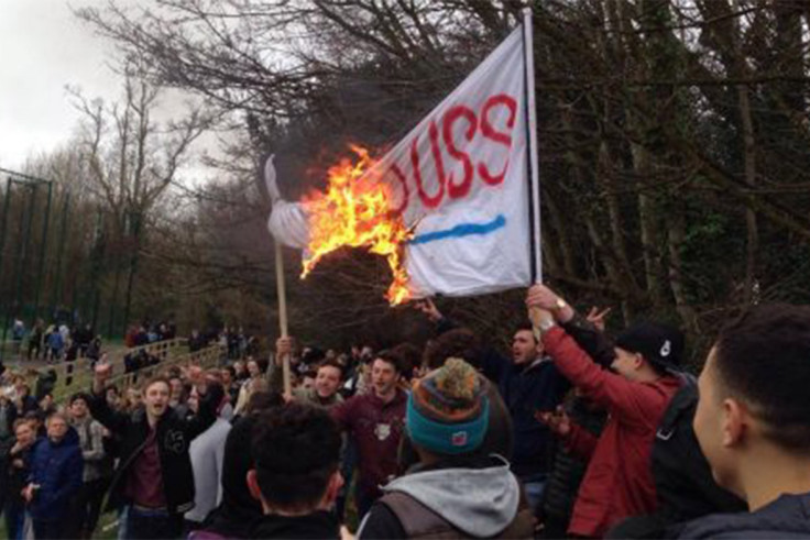 Varsity rugby brawl