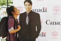 Justin Trudeau cut out Justin Trudeau cut out