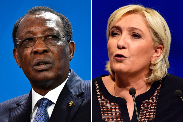 Marine Le Pen Idriss Deby