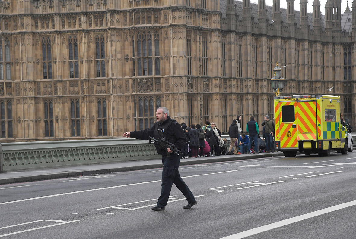 Westminster terror attack: Panic strikes London after car ploughs 