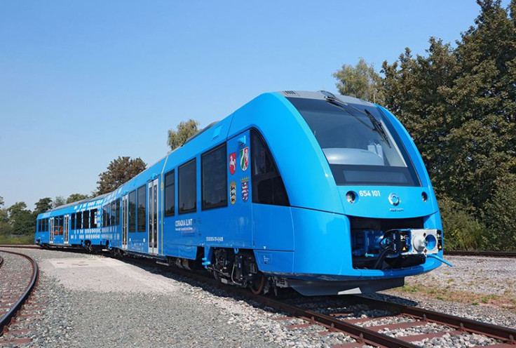 Zero-emission hydrogen train completes first test run