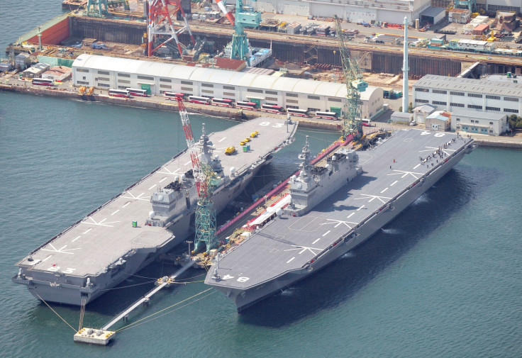 Japanese helicopter carrier