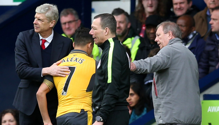 Arsene Wenger and Alexis Sanchez