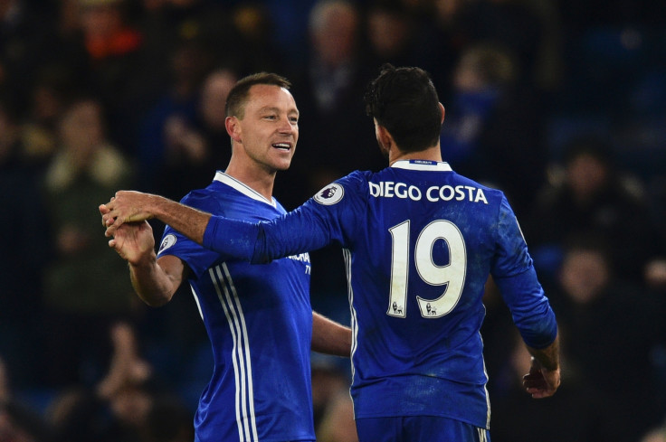John Terry and Diego Costa