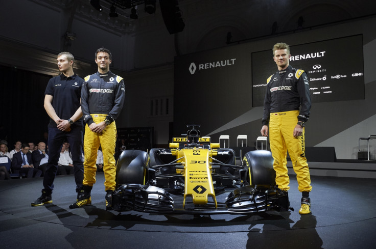 Jolyon Palmer and Nico Hulkenberg