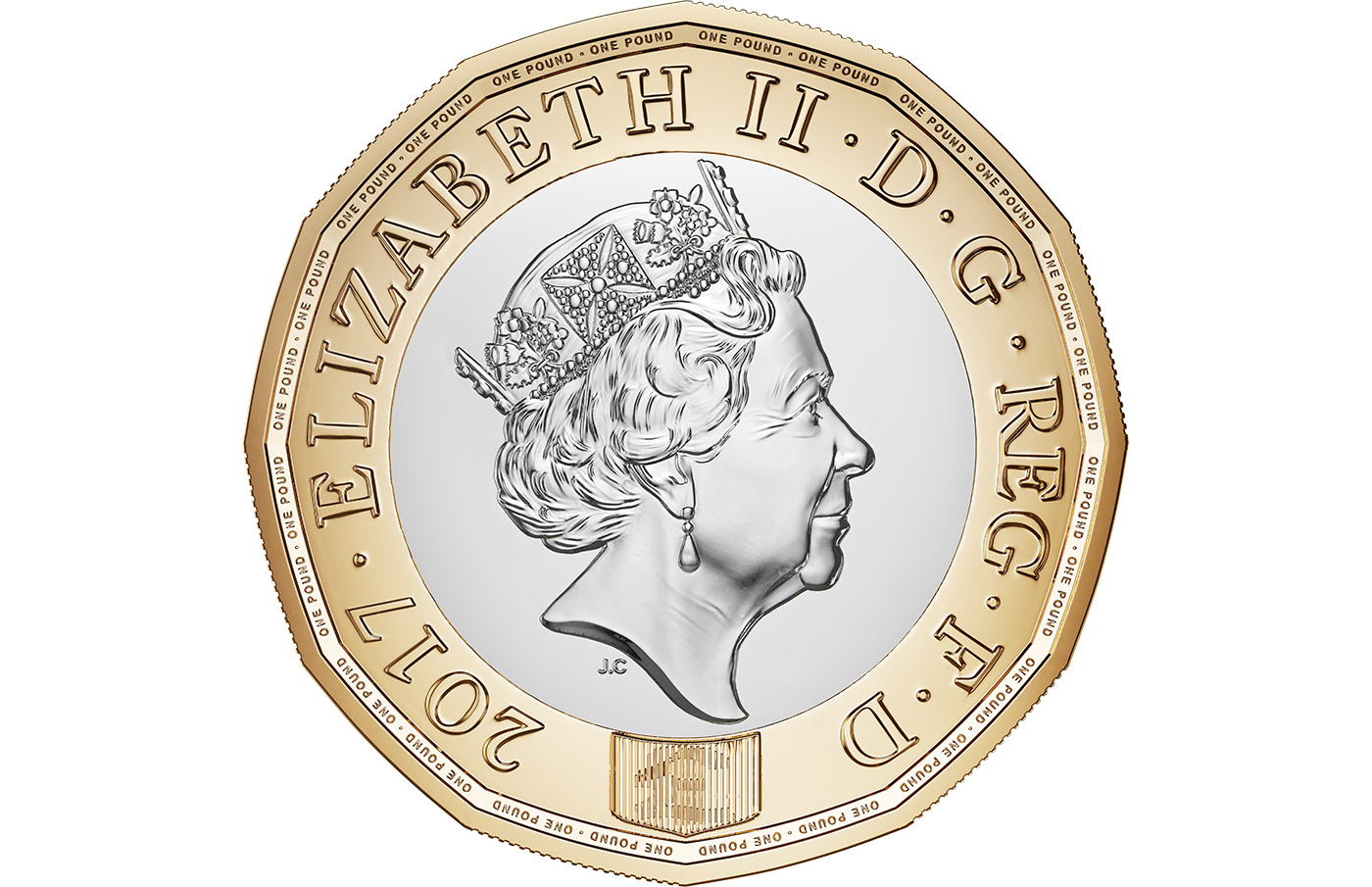 New one pound coin New one pound coin