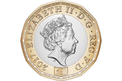New one pound coin