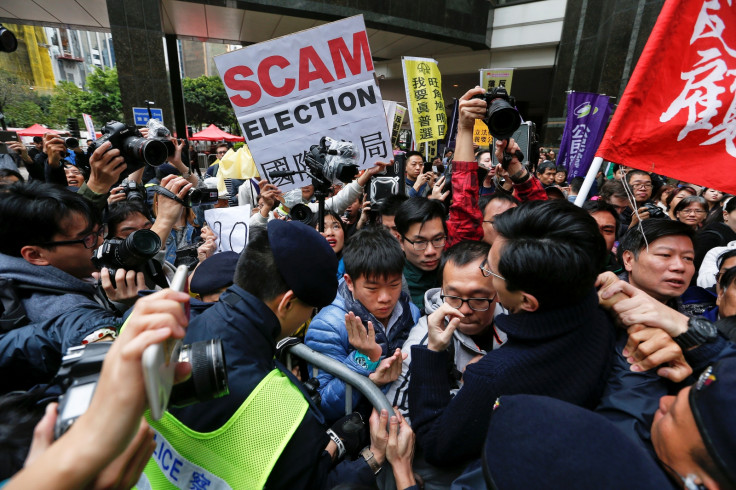 Hong Kong chief executive vote