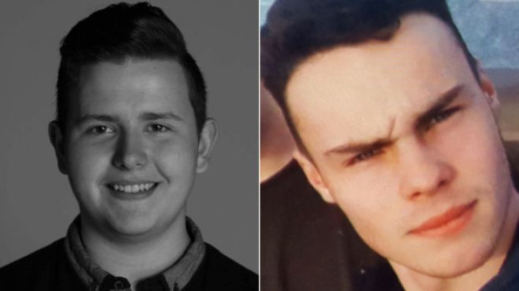 Harry Watson (L) and Alex Yeoman (R) were found dead at the bottom of Saltburn Cliff
