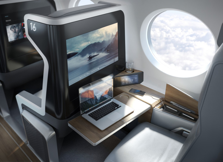 Boom technology supersonic plane cabin