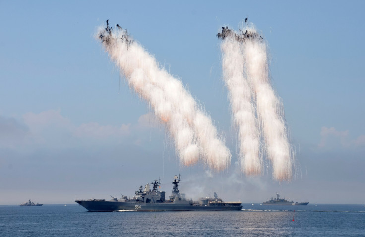 Russia Navy warship missile