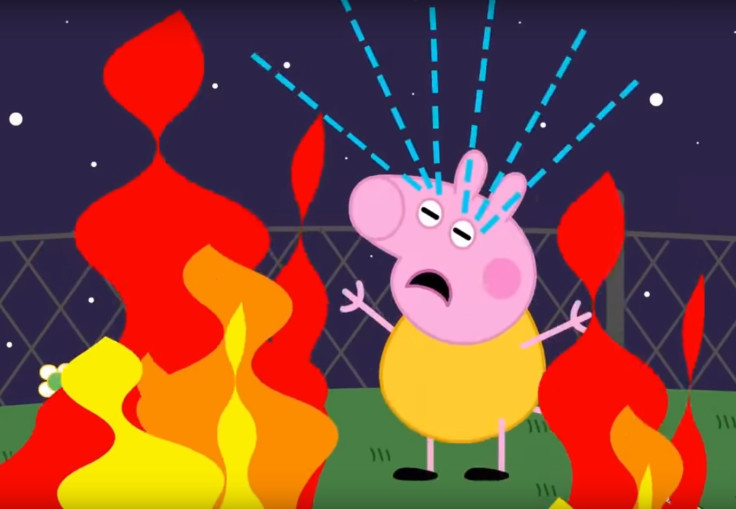 Peppa Pig fire