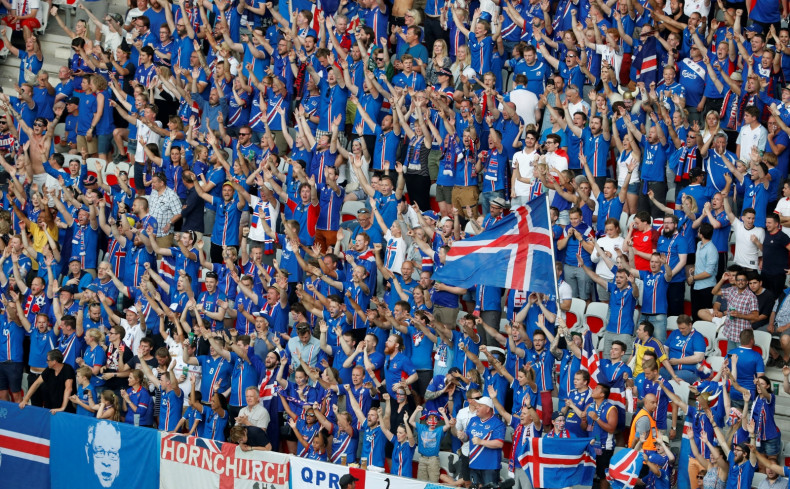 Icelandic fans Euro 2016