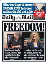 Brexit front pages Brexit front pages