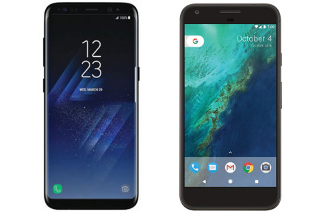 Samsung Galaxy S8 vs Google Pixel XL