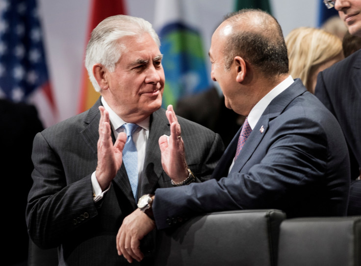 Tillerson and Cavusoglu