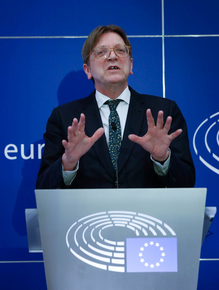 EU Brexit negotiator Guy Verhofstadt