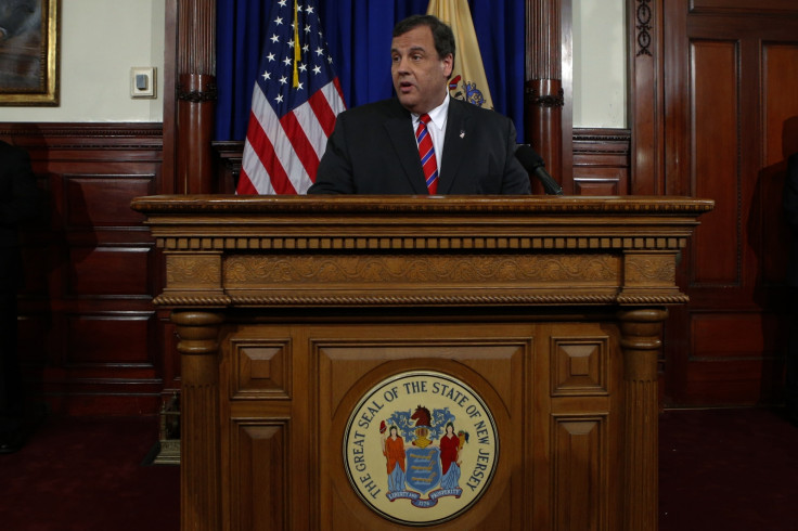 New Jersey Governor Chris Christie