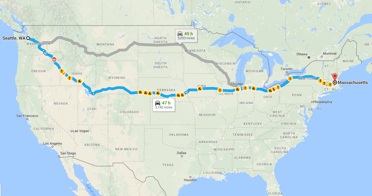 Trucker drives non-stop across US coast to coast with the help of ...