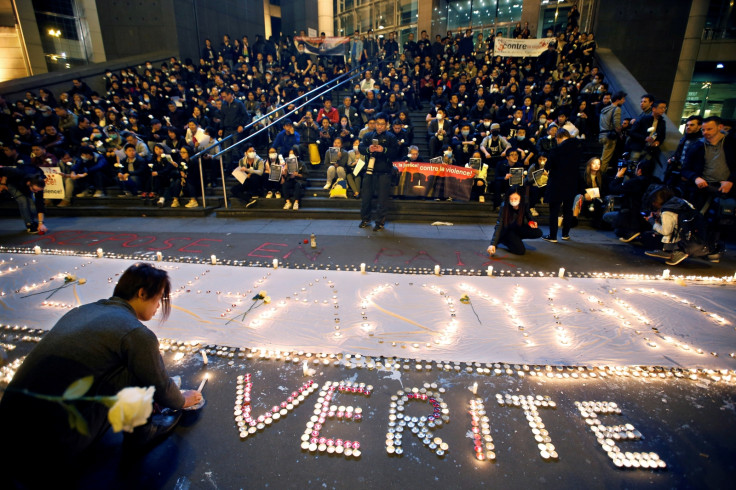 Chinese community vigil Paris killing