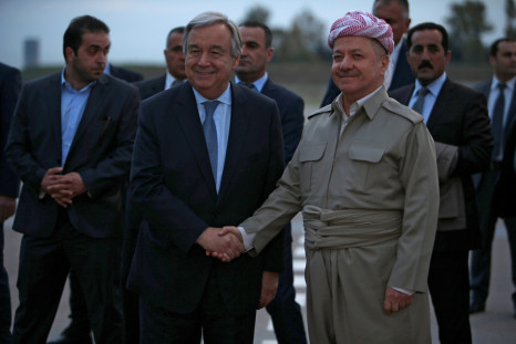 Guterres and Barzani