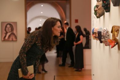 Kate Middleton at National Portrait Gallery