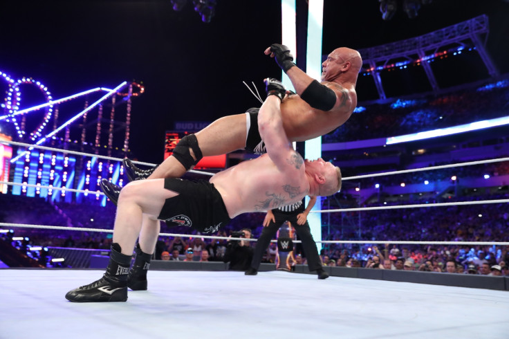 Brock lesnar vs Goldberg