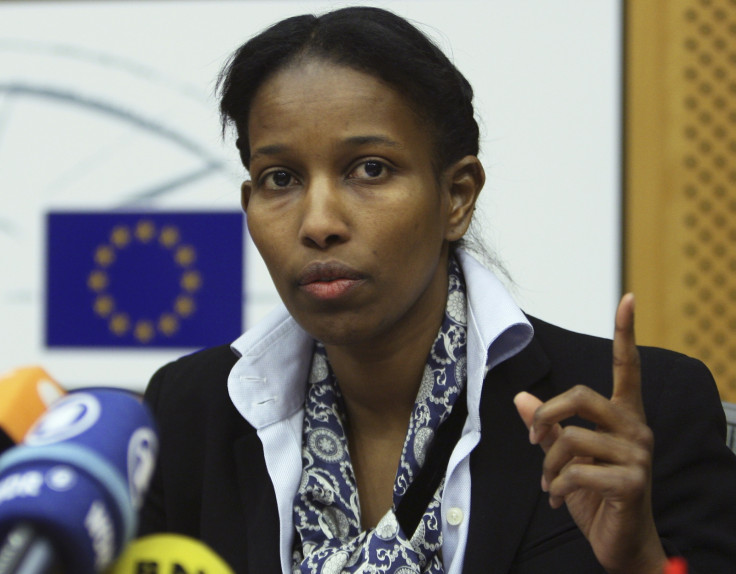  Ayaan Hirsi Ali, a former Dutch parliamentarian,