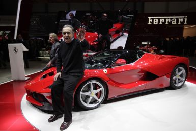 Ferrari boss Sergio Marchionne and LaFerrari