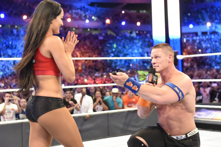 John Cena Nikki Bella proposal Wrestlemania
