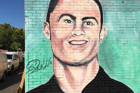 Cristiano Ronaldo mural