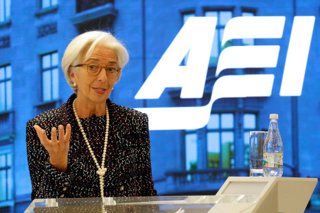 Lagarde at AEI