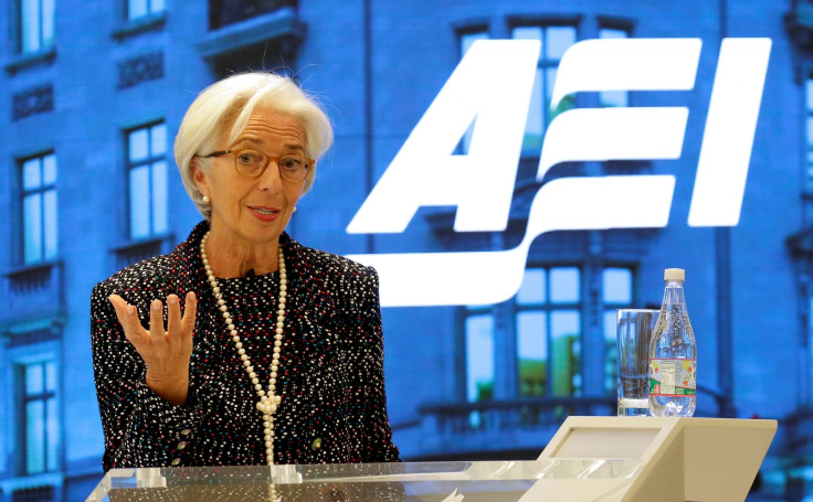 Lagarde at AEI