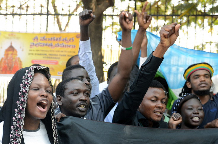 African students in India