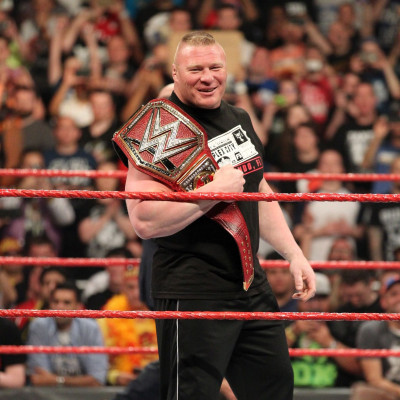 WWE Raw 4 April 2017 Brock Lesnar