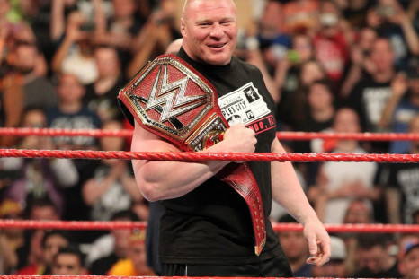 WWE Raw 4 April 2017 Brock Lesnar