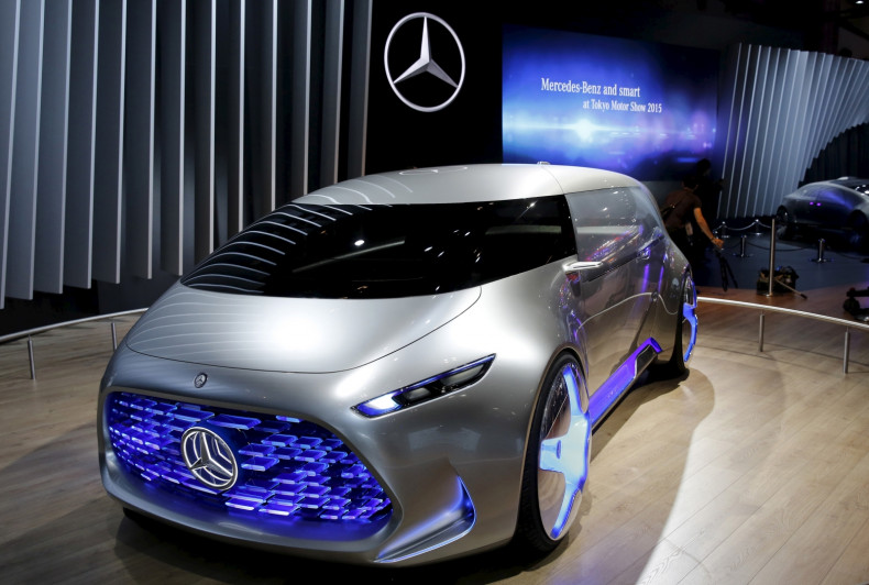 Mercedes driverless concept car
